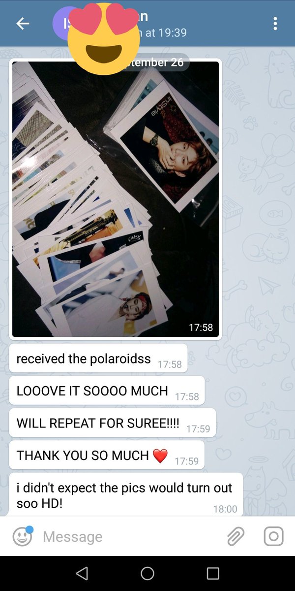 PolaroidxPrints's tweet image. Customers Feedbacks 😍
#polaroidxprintsfeedback