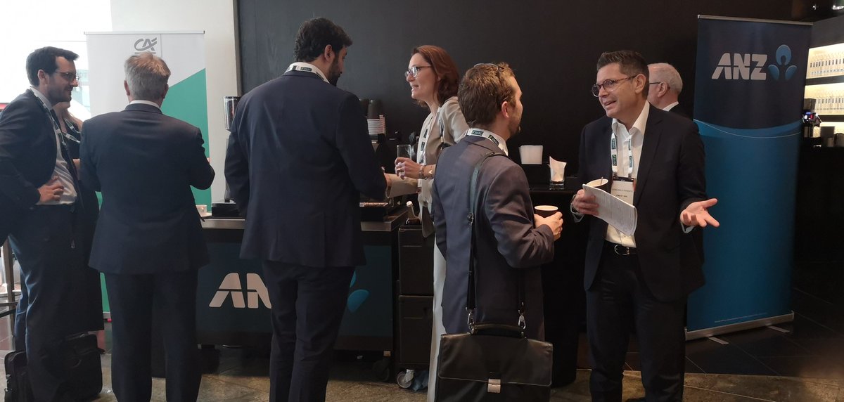 TXFMedia's tweet photo. If you have the day 2 blues @ANZ_AU have the cure - coffee! Visit their stand today at #txfglobal and power through the afternoon with ease #txfevents https://t.co/HF8kW46R9j