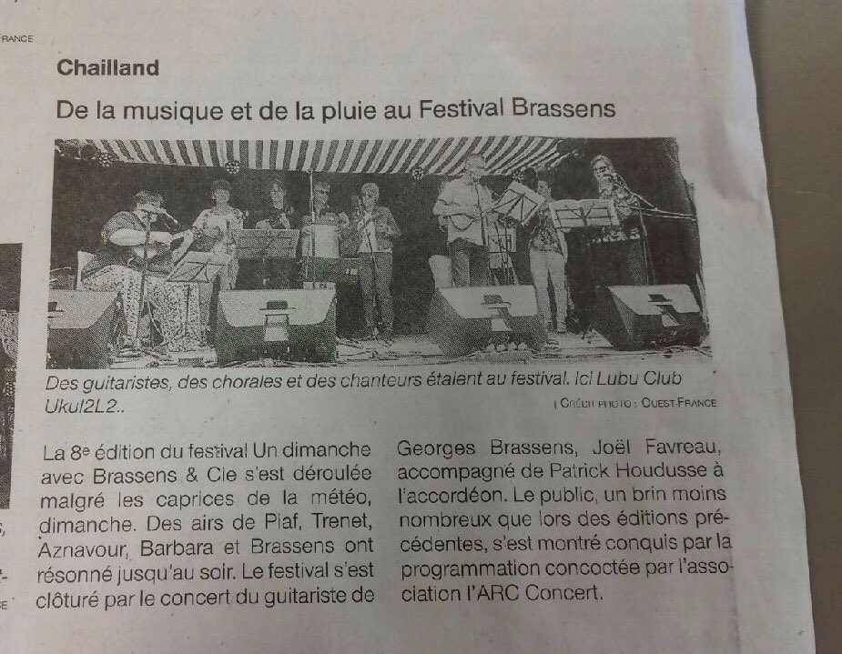 jvgazouille's tweet photo. 😁 LUBU est donc un groupe d’ukul2l2 #ukulelepower #chailland
#onestquandmemecontentdetredanslejournal @alebloa @mikl53 :) https://t.co/TpG6f34o4s