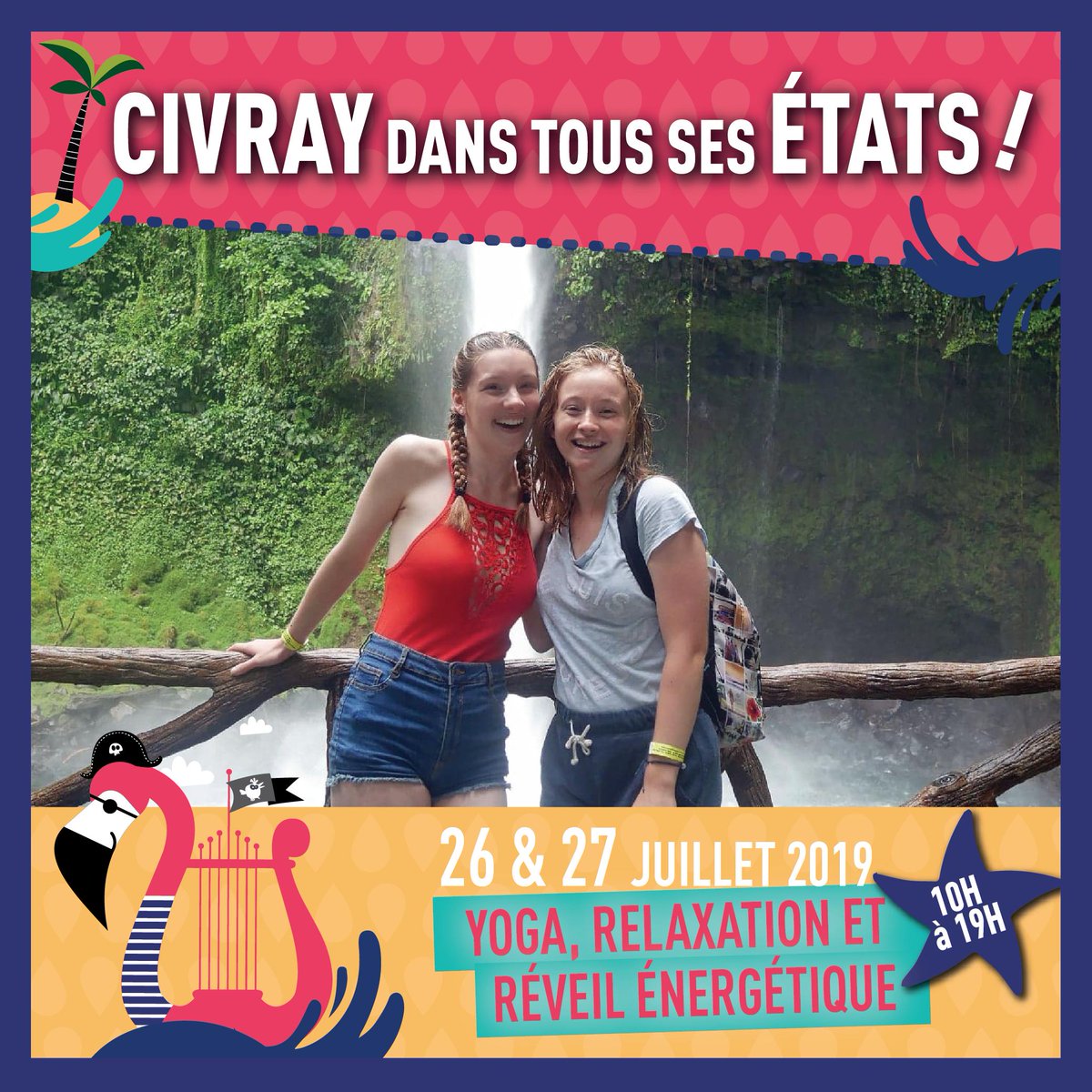 FestivalAFDS's tweet photo. [ OFF // ESPACE BIEN-ÊTRE ] 😇

Cette année, nous avons décidé de prendre soin de vous en créant un espace bien-être. 💆‍♀️

Caroline Fromentin et Marine vous y accueilleront tout au long de la journée ! Au programme : réveil énergétique, yoga et relaxation ! ☮️ ✌️

#AFDS19 https://t.co/wKOn0fPcwy