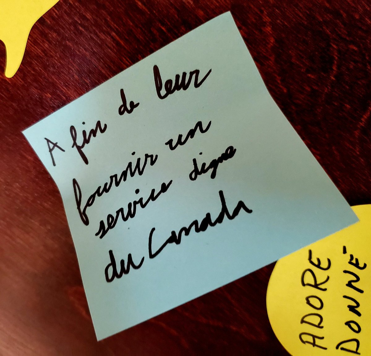 LouisG2020's tweet photo. As part of #NPSW we asked #CSQTSO employees how they were proud to #ServCDNs. Here are some of the answers. #CRA_proud https://t.co/YYSpqs43Xz