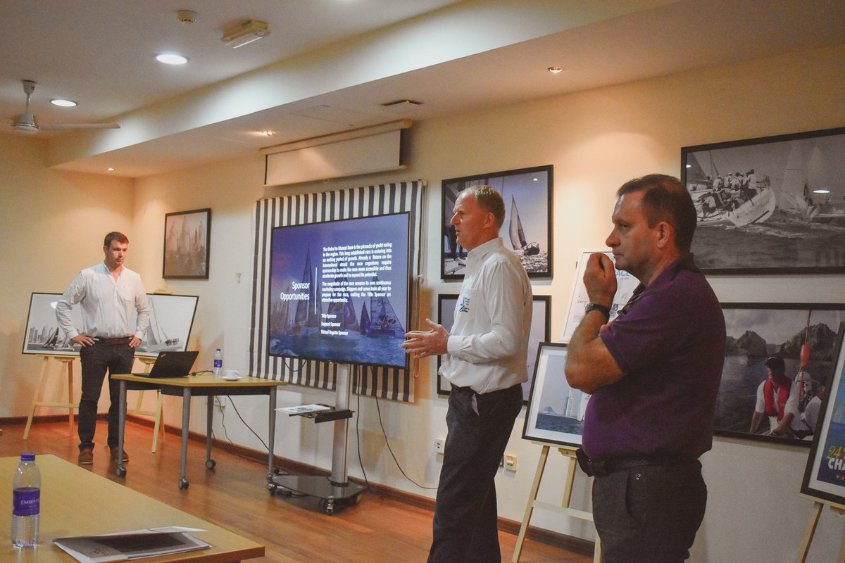 We hosted our Partnerships Presentation Evening last night, what a great turnout! Thanks to the efforts of Mitch Webb, Jacky Gerault, David Worrall &amp; Kathleen Swalling. 😊👏🏼 #doscuae #sailing #partnerships #sponsor #Dubai #mydubai #UAE