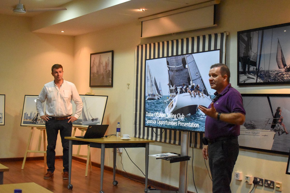 doscuae's tweet photo. We hosted our Partnerships Presentation Evening last night, what a great turnout! Thanks to the efforts of Mitch Webb, Jacky Gerault, David Worrall &amp; Kathleen Swalling. 😊👏🏼 #doscuae #sailing #partnerships #sponsor #Dubai #mydubai #UAE https://t.co/LW9ioA4TsU