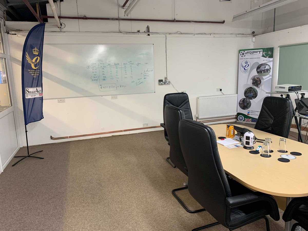 RiftDriven's tweet photo. Our conference room is coming along quite nicely. Everyone at Rift is looking forward to seeing the finished result!! #design https://t.co/ZoabuVDAzc