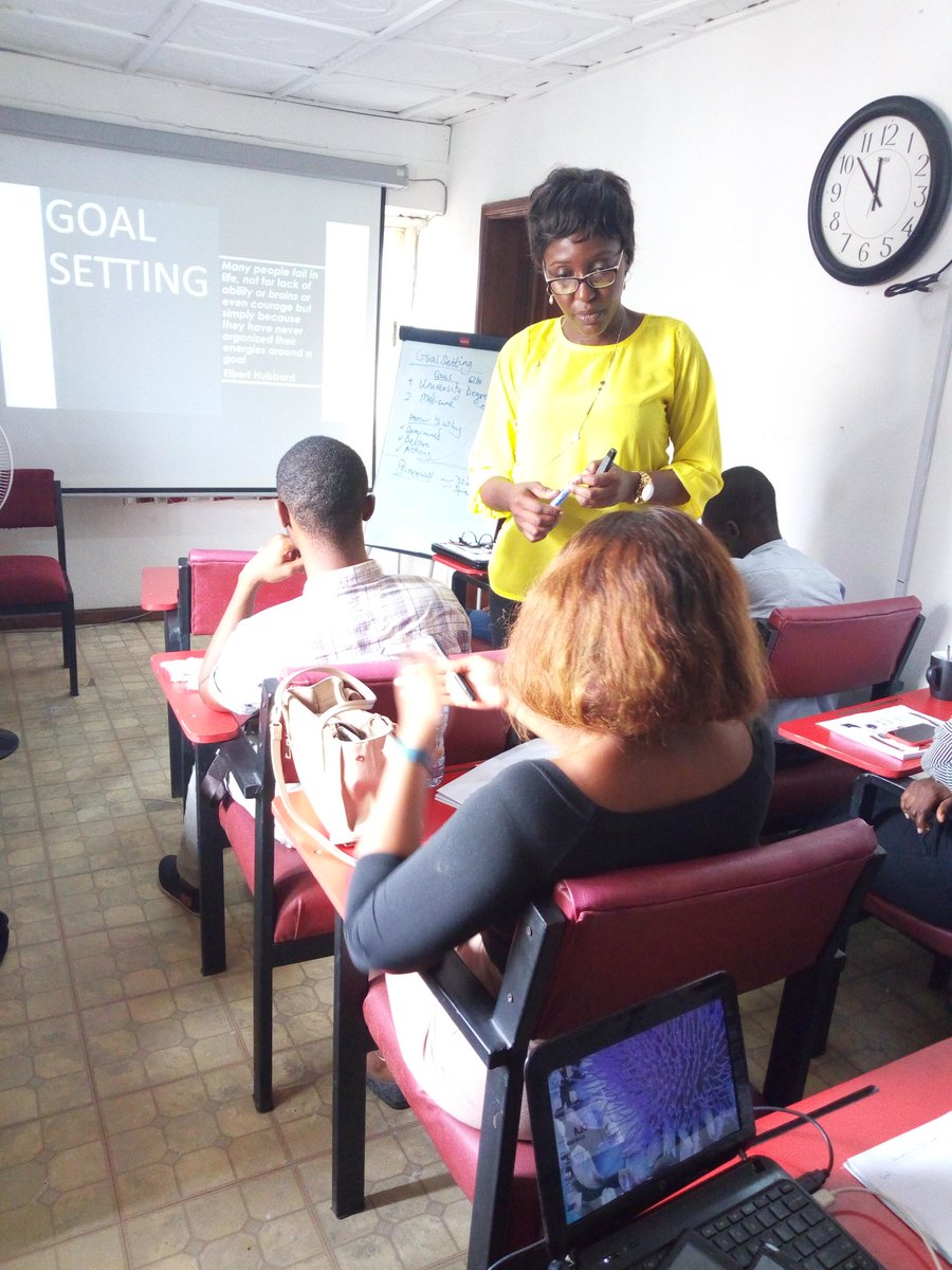kecnigeria's tweet photo. Highlight from the Day 3 of the GAPN 2 weeks intensive training.

The Executive Sec. of @kecnigeria @marglo9nja1 had 2 training sessions with the Graduate Members on Problem Solving &amp; Decision Making, &amp; also Goal Setting&amp; Time Management.

@XL_AFRICAGROUP
#GAPNetwork
#GAPNBatch2 https://t.co/aNz6WdZuZI