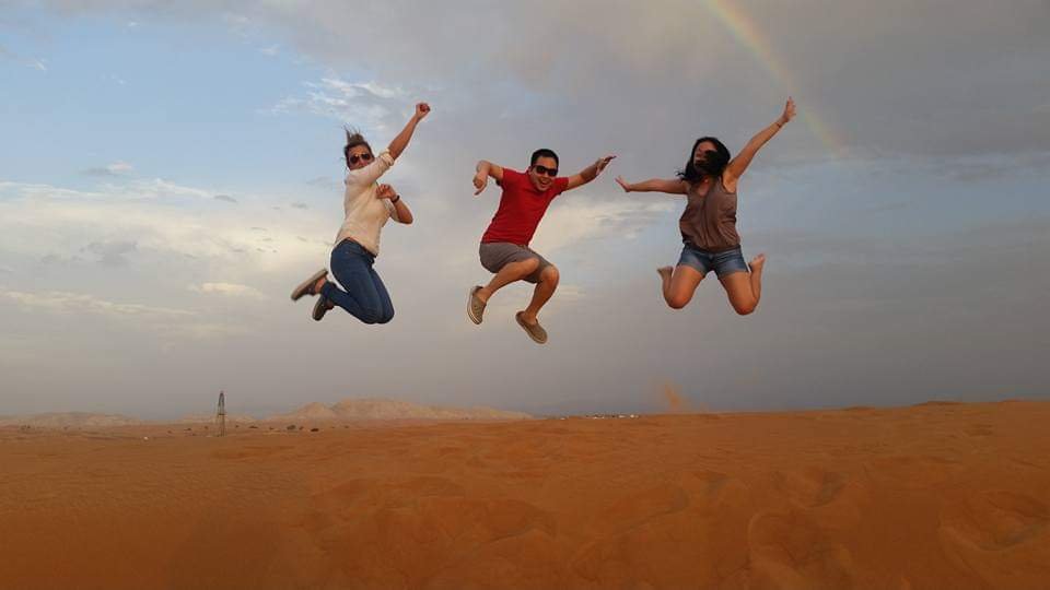 Our Happy guests enjoying in the desert.. Photography, Desert Fun..

Let's tour together..

#nhttdubai #dubai #thingstodoindubai #tourism #visitdubai #letstraveltogether #letstourtogether #clicks #desert #desertsafari #travelgoals #cameltrekking #arabicdesert