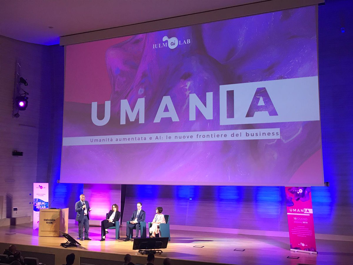 Gli speech di Cristina Pozzi (<a href="/cripozzi81/">Cristina Pozzi</a>), Pio Parma e Anna Sirica <a href="/ASI_spazio/">Agenzia Spaziale ITA</a> è stato ricco di contenuti e nuovi spunti!! Ci prepariamo ad ascoltare il Prorettore di Guido Di Fraia e Ceo dello <a href="/IULMAILab/">IULM AI Lab</a> #IntelligenzaArtificiale #ArtificialIntelligence #IULM #milano