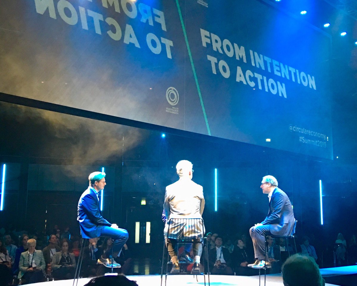 SimoneBlasi's tweet photo. FROM INTENTION TO ACTION #circularconomy #Summit2019 https://t.co/ZSYgd00F3T