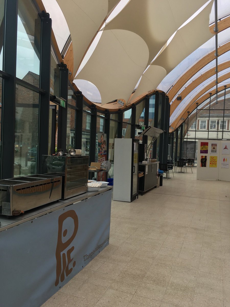 We are here <a href="/Hullhistorynews/">Hull History Centre</a> centre for an amazing Philip Larkin event for the awesome Kyra and gangs PHD talk!

With the weather like it is we think Pie is the perfect lunch for all the delegates!