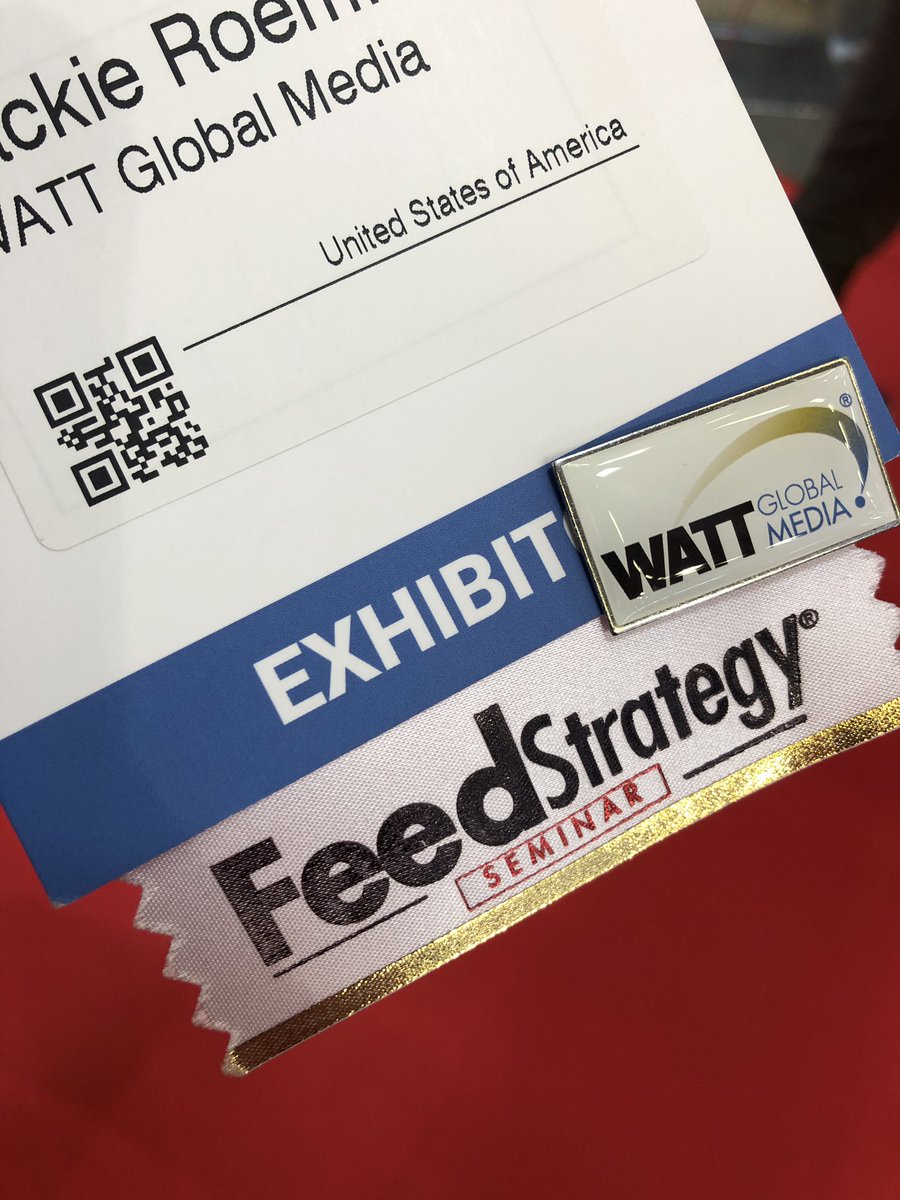 JackieRoembke's tweet photo. Getting ready for the #FeedStrategy Seminar at @VictamInt. Today’s talk: Reducing #livestock, #poultry emissions w/ #feedadditive solutions: @kemin #Trouw @ABVista Join us in Hall 6, B061 at 13:30. #VICTAM19 #VICTAMInt #FSS19 https://t.co/asjiWH148x