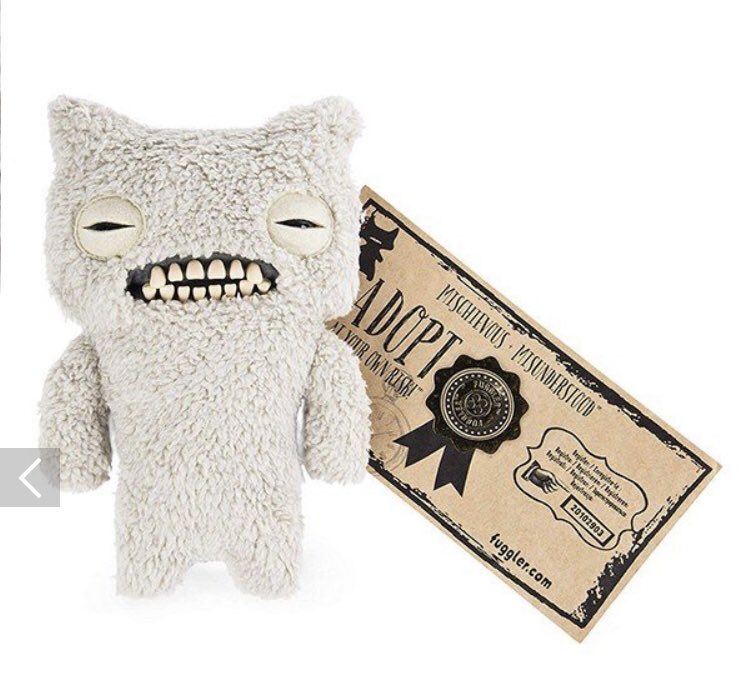 歯が生えたぬいぐるみ「ファグラー」だって😬キモかわの極み