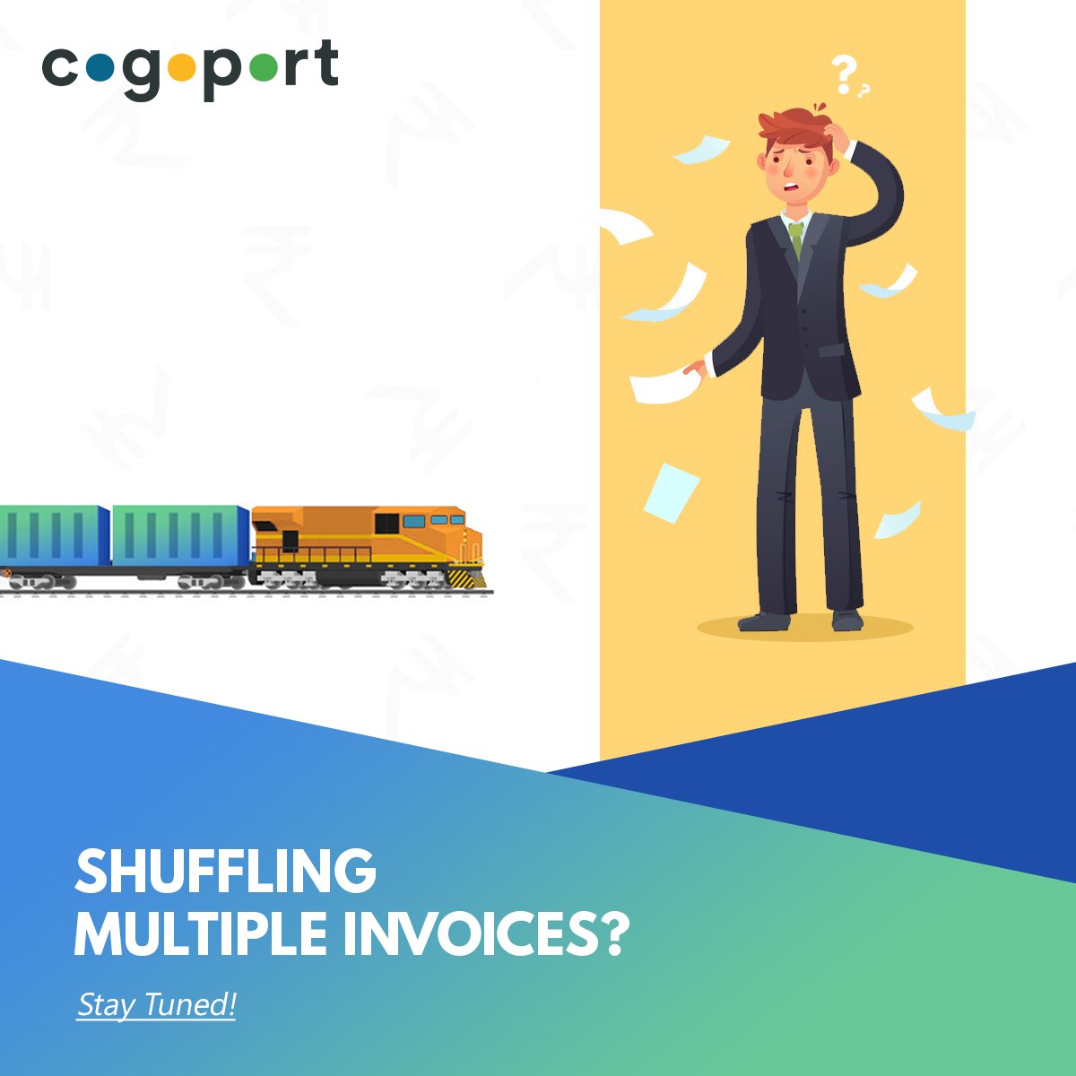 Cogoport's tweet photo. #Importers and #exporters - just how many different bills do you get when you are sending a #container?
Learn more - https://t.co/G3UUvvpS0H
#FreightSimplified
#Cogoport #Rail #Shipping #Freight #Shipment #Supplychain #Logistics #India https://t.co/hhnQArRsM2