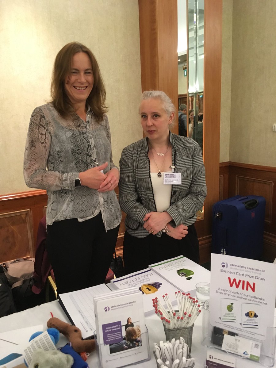 AdeleAdamsAssoc's tweet photo. At the #HighfieldConference today! #brexit #foodsafety #culture #competencyvsqualifications https://t.co/oe8Fm76reG