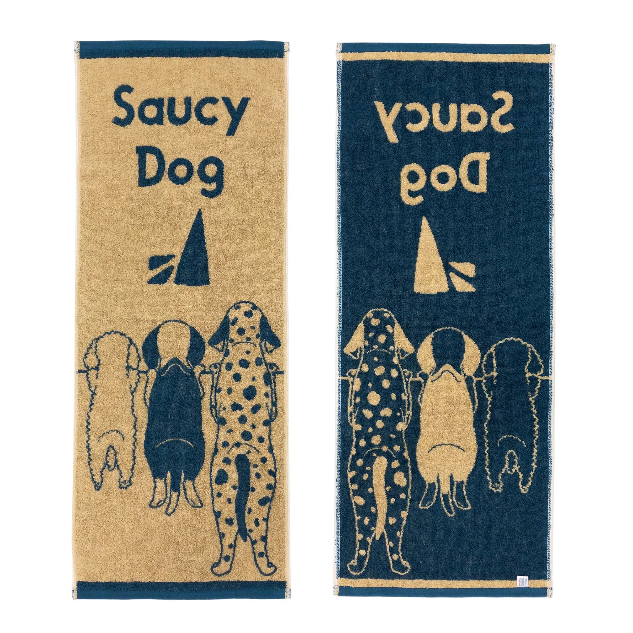 お中元 Saucy Dog 小豆タオル quatuorcoronati.com.br