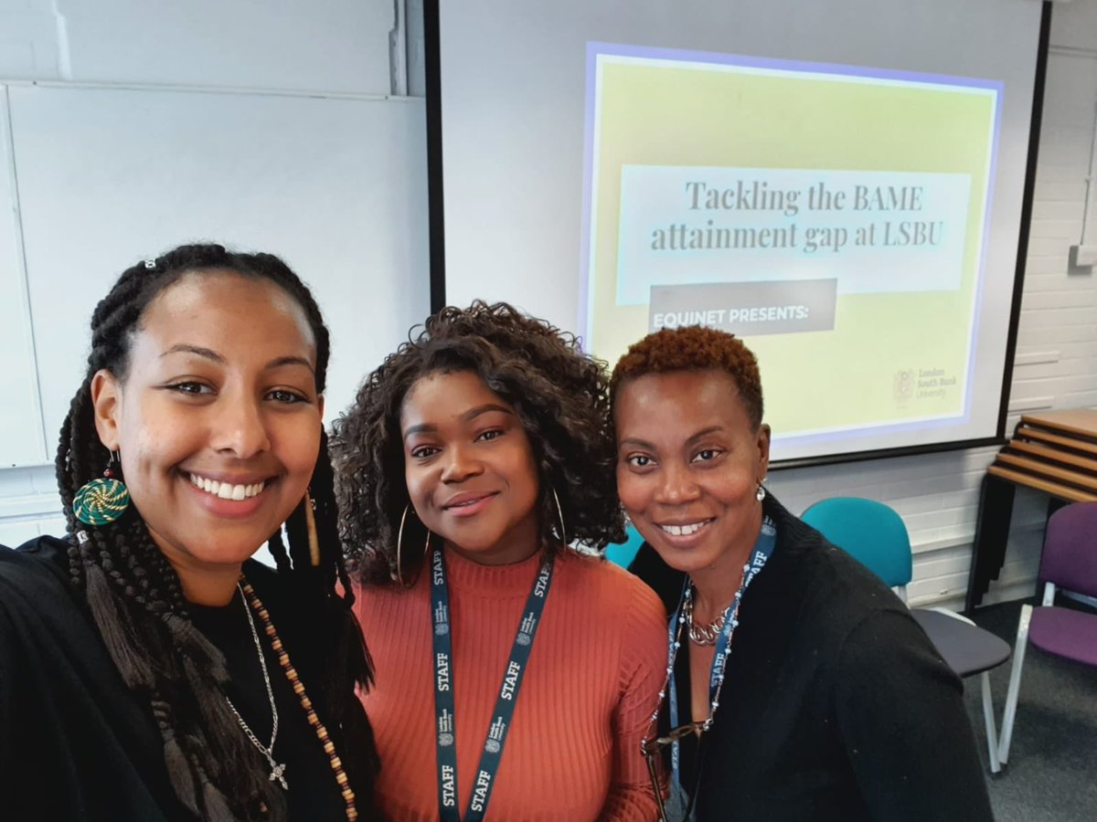 sofia_nosa4's tweet photo. Yesterday I got the opportunity to present and facilitate a very engaging session on #BAME #attainmentgap at the #lsbustaffconference on behalf of #Equinet ππΎπ https://t.co/Qnj9NnayM1