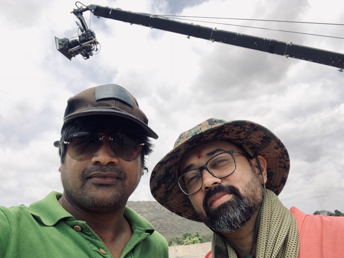 With my wonderful Cinematographer @DoP_Bose