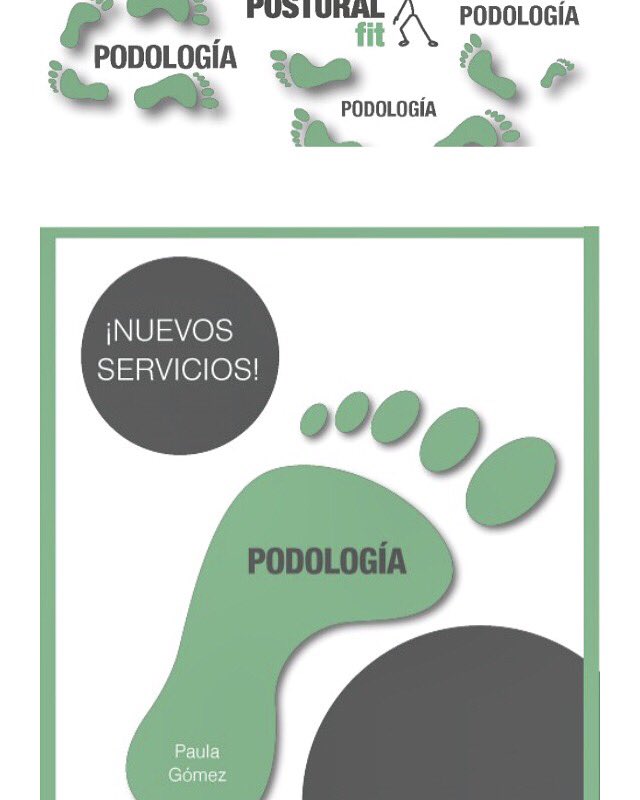 Postural_Fit's tweet photo. Abrimos nueva unidad en @Postural_Fit : #podologia Se acerca el verano y nuestros #pies empiezan a dejarse ver. Cuídalos y cuídate!
#ejerciciofísico #ejercicioterapéutico #pisada #equilibrio #posturalfit https://t.co/LOjFGUhy4G