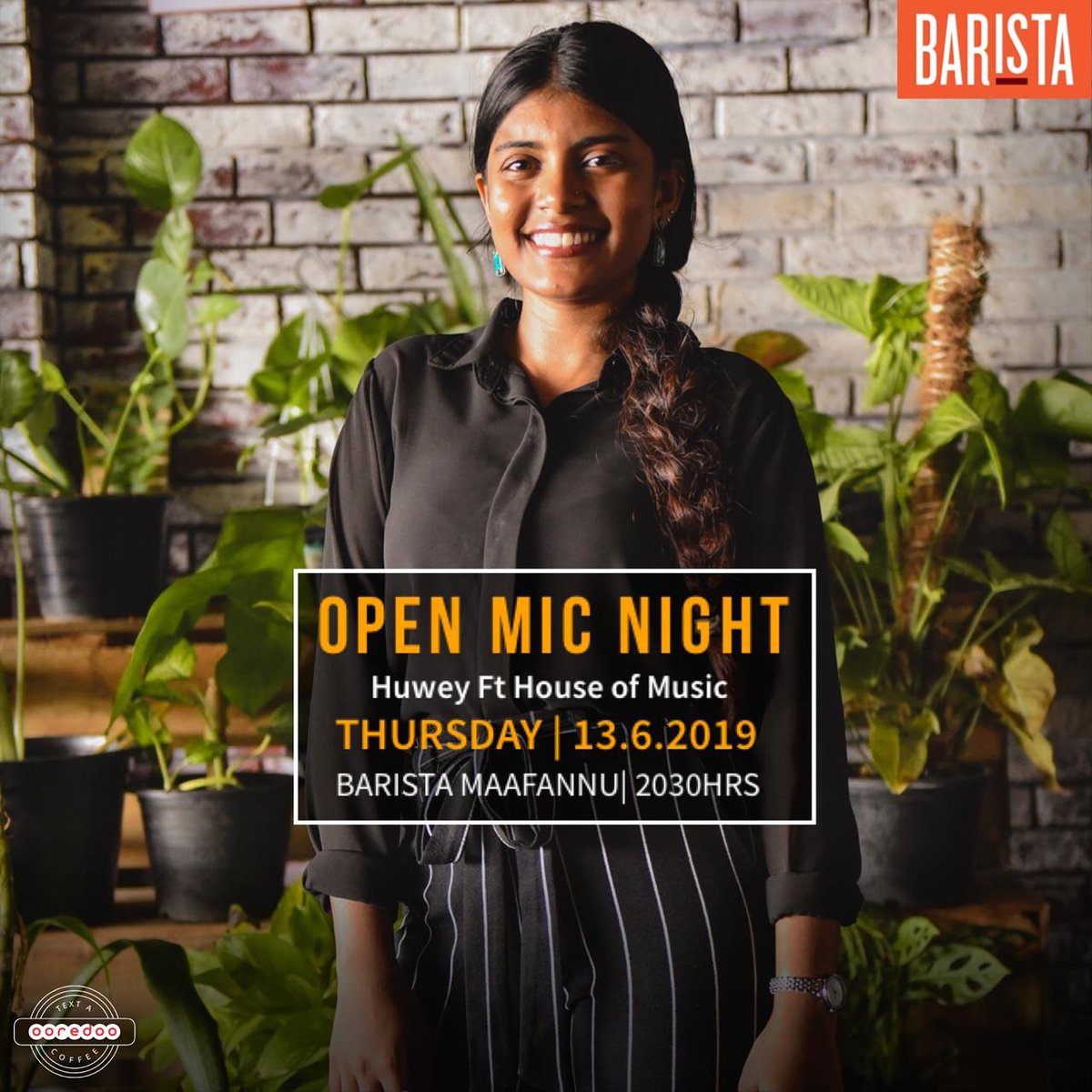 HouseofMusicMv's tweet photo. Beautiful face with a beautiful voice! Come and see @huwainanihad perform live tonight  #TheWeekend gig at @BaristaCoffeeMV (Maafannu) ❤🙌  #supportlocalartists #HouseOfMusicMv #HouseOfMusicEvent #LiveMusic #Weeklygig #music #Maldives https://t.co/33TejthdeM