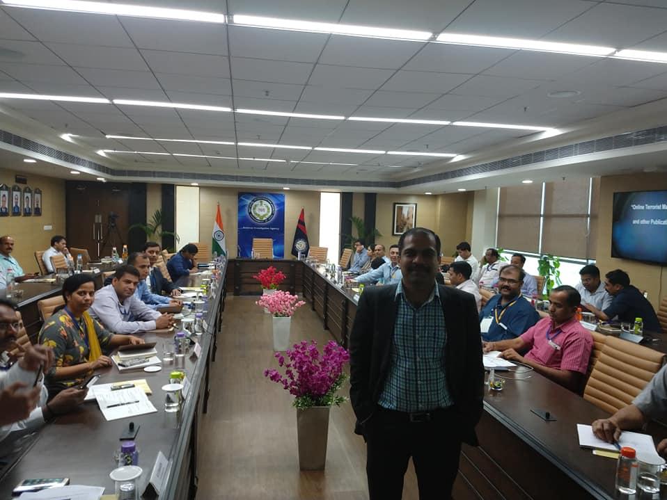 CyberDubey's tweet image. I started my journey as a criminal investigation expert with NIA, so NIA will always be my first love. Delivered a session on &quot;Role of Media and DarkNet in Terrorism&quot; to senior police officers from various states. #Darkweb #HiddenFiles