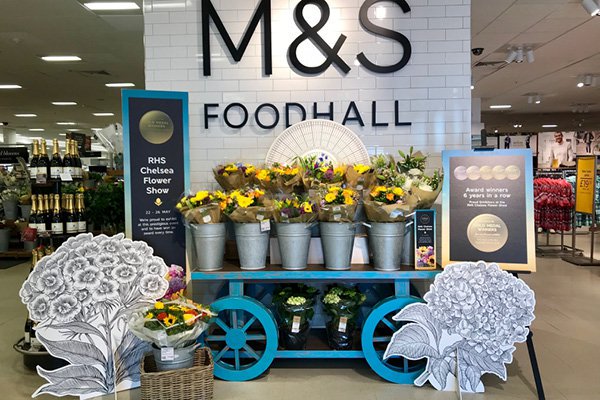 Exploring SMP's POPAI Award Nomination - M&amp;S Chelsea Flower Show hubs.ly/H0jdTNL0