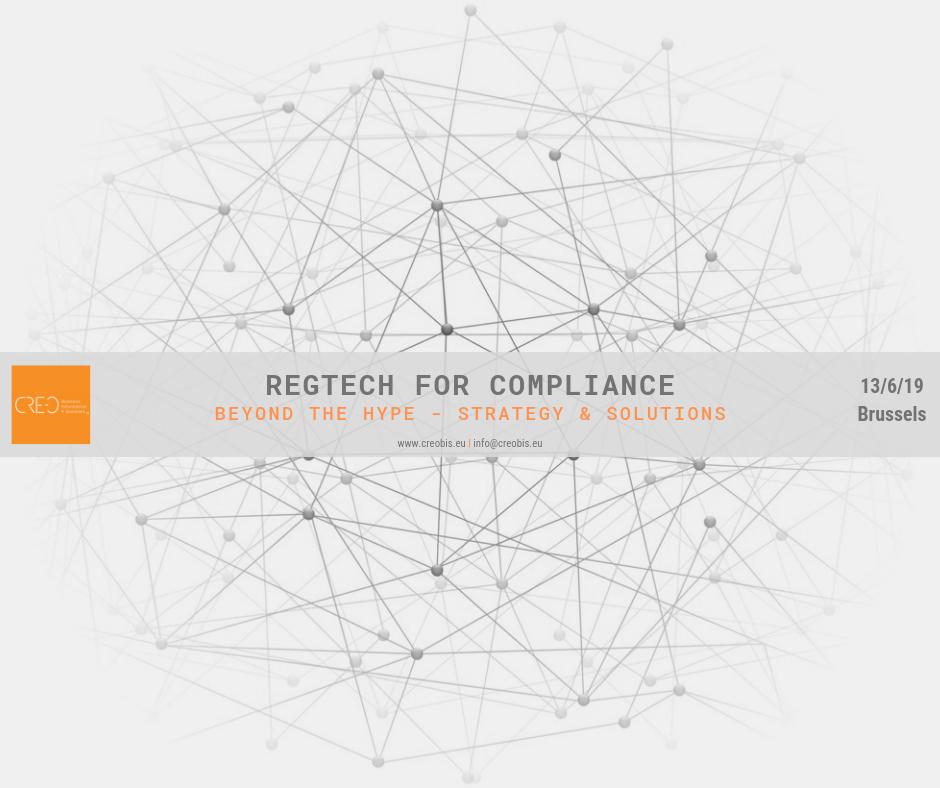 Today we will be attending <a href="/CreobisInfo/">CREOBIS</a>'s #Regtech for #Compliance Conference. Make sure to stop by if you spot us! creobis.eu/en/event/regte…