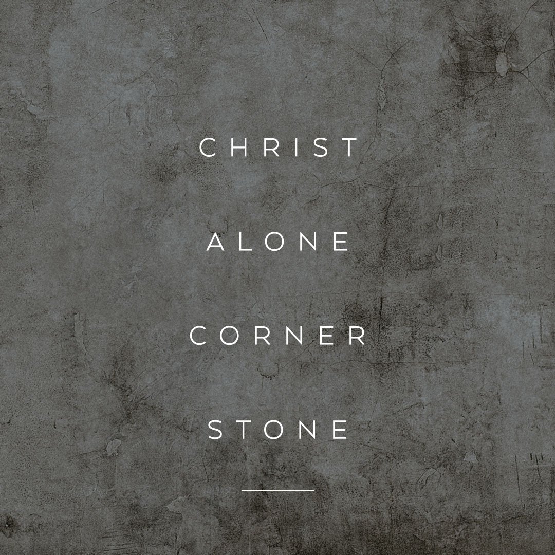 St_Bartz's tweet image. Christ Alone.
Corner Stone.