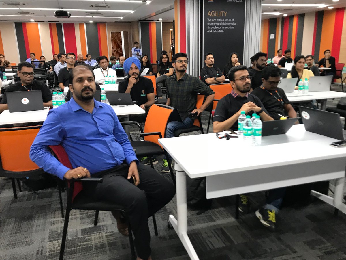 Kicking off the much awaited #TakeInitiative in #Gurugram with <a href="/singh_porush/">Porush Singh</a>. It is time to witness some interesting #innovations coming from #MastercardEmployees across 25 locations. #MAIW2019 #MastercardInnovates