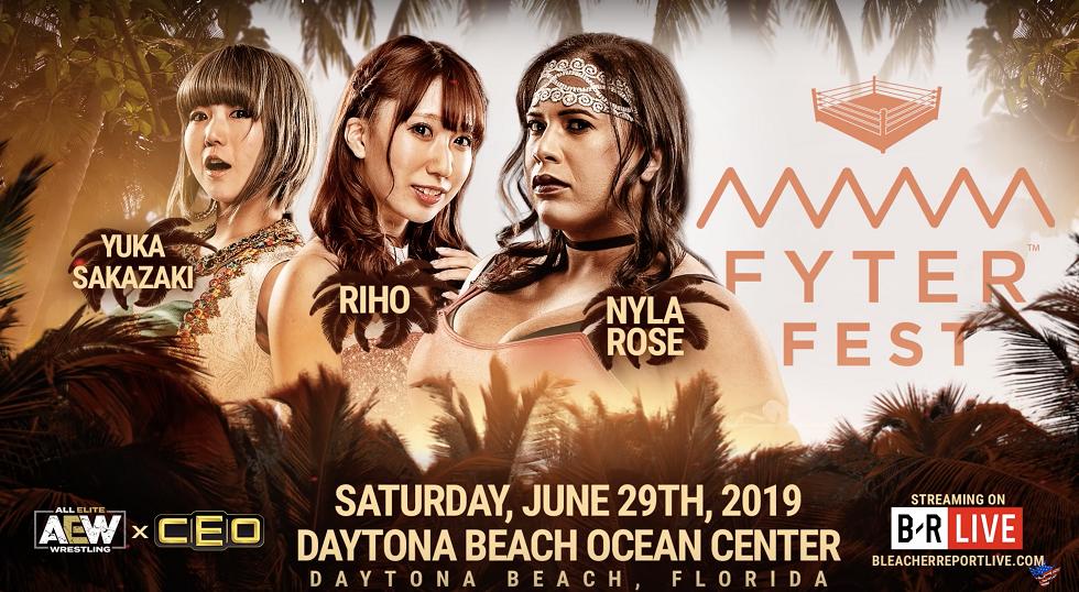AEW (All Elite Wrestling) en Español on Twitter: "#AEW Fyter Fest | Yuka Sakazaki, Riho y Nyla Rose se enfrentarán en una triple amenaza el próximo 29 de junio https://t.co/tRmyGXxP2A" / Twitter