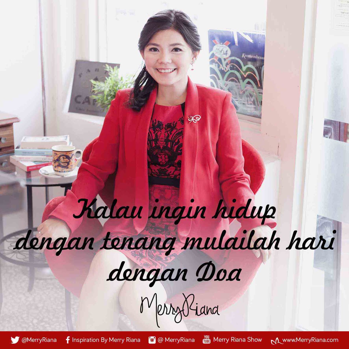 kalau ingin hidup dengan tenang mulailah hari dengan doa.