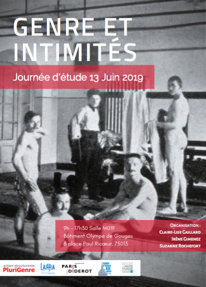 ArchivesIntimes's tweet photo. Début de la JE "Genre et intimités" ! https://t.co/geYZ3pPjmB