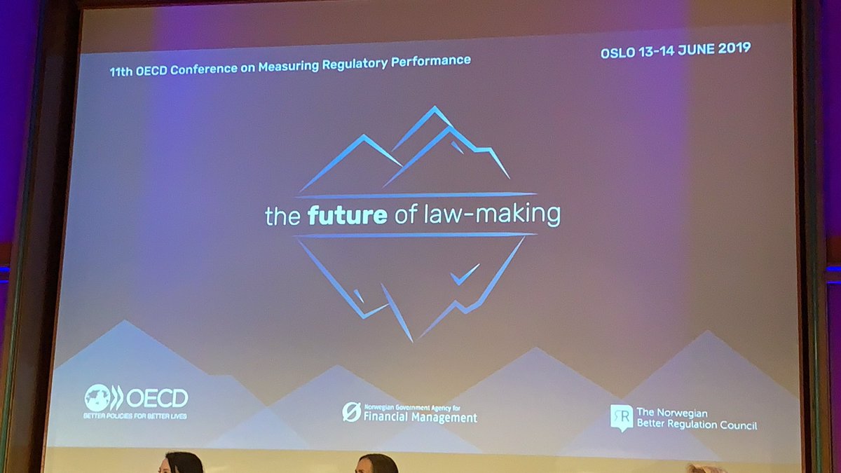 DanielTrnkaREG's tweet photo. 11th Conference on #MeasuringRegulatoryPerformance  has just been launched by 🇳🇴 Minister of Finance Siv Jensen @OECDgov @regelradet_no #RegulatoryPolicy https://t.co/kcjXakEAaA