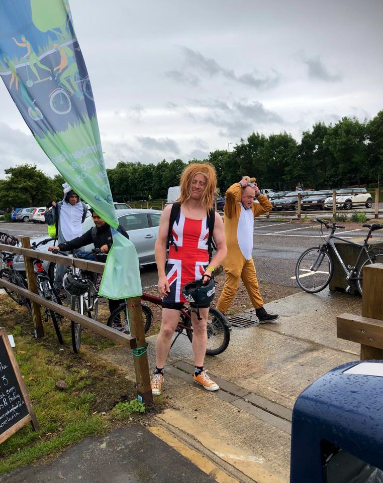 MiltonPark's tweet photo. Ginger Spice is here!! Thank you @NorthRowChecks for the fabulous effort. #MPCarFreeDay2019 https://t.co/PYybDF5xmN