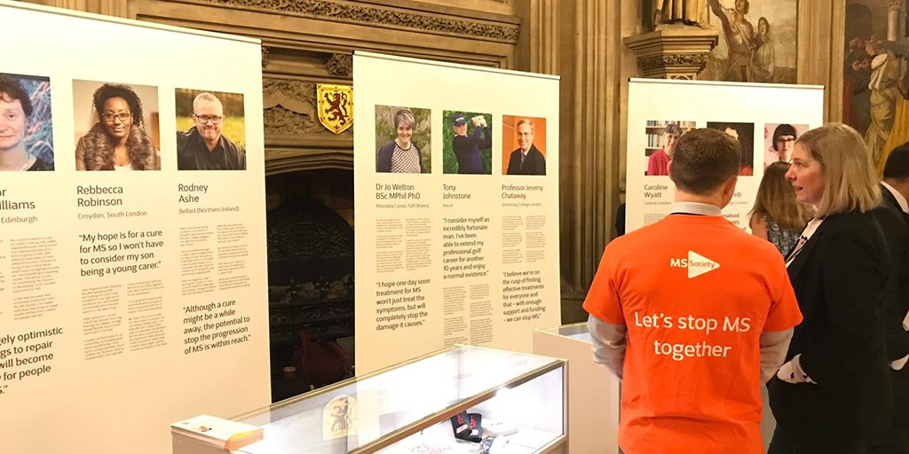 mssocietyuk's tweet photo. This week, we're in Westminster to speak to MPs about what it's like to live with MS, and the latest #MSResearch!

Make sure they hear your voice - tweet your MP and ask them to come along! We're in The Upper Waiting Hall. Find your MP here: https://t.co/27FtgVfxzY https://t.co/ReIO8XPXgs