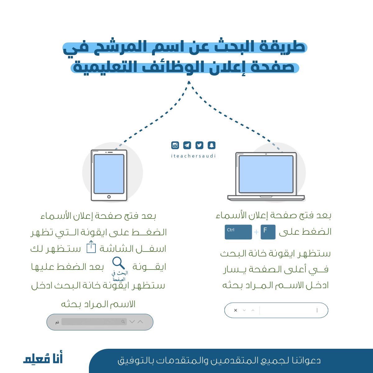 al_zara1's tweet photo. 📌طريقة البحث عن اسم المرشح/ة في صفحة إعلان 
#الوظايف_التعليميه وفالكم الترشيح 👇🏼 https://t.co/cmQ6oNFmkg