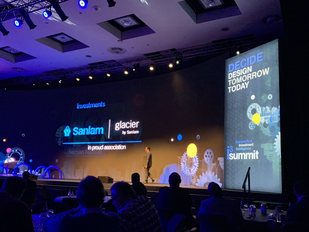 SATRIX_SA's tweet photo. What does the future of asset management and financial advice looks like? “The fixation on manager selection will become less important, while the crafting of a diversified portfolio will become essential” Nersan Naidoo, CEO Sanlam Investments #i3summit2019 https://t.co/a7CVKhu1IE