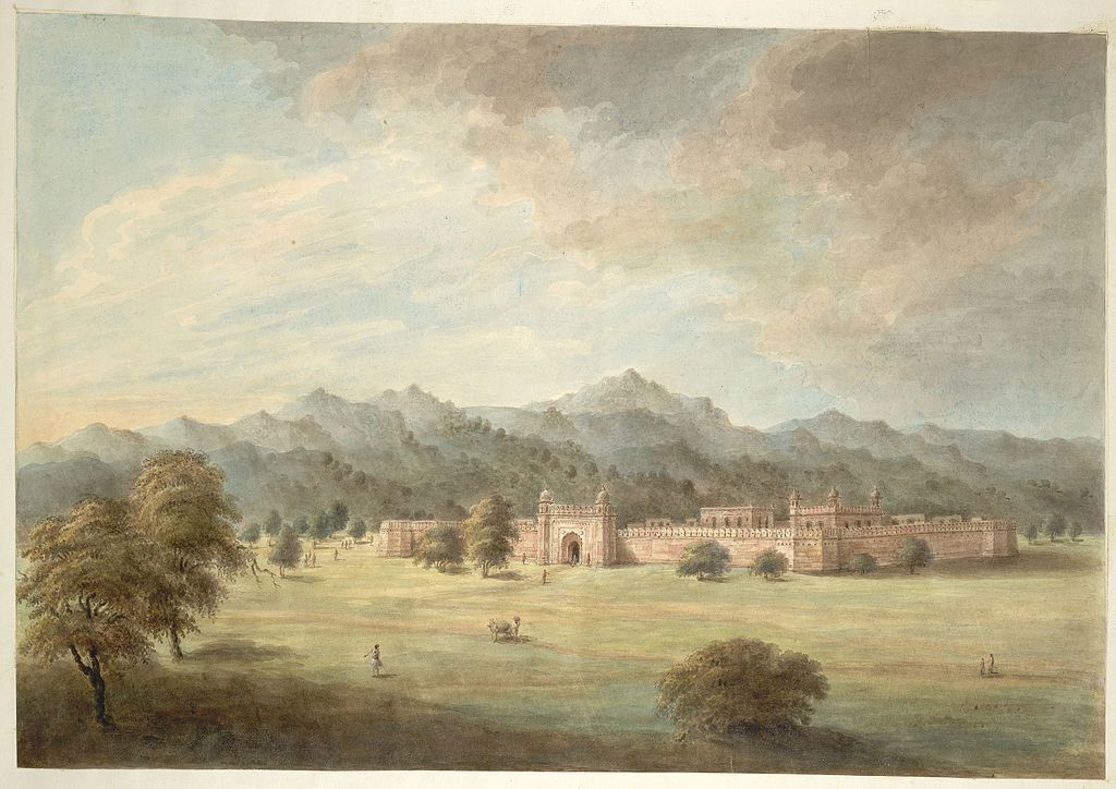 An old view of the Patthargarh Fort, Najibabad, in Bijnore (UP), seat of the powerful Rohilla chieftain Najib-ud-Doulah (1755). Interestingly, Najibabad is also the hometown of the Sahu Jain family, that owns the 'Times of India' and Bennett, Coleman & Co. #BusinessHistory