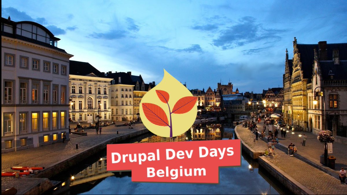 gaborhojtsy's tweet image. Woot @drupaldevdays Europe 2020 -- the year of Drupal 9 -- is at the birthplace of Drupal: Belgium. More details (location, date) to come soon. See you there! #drupaldevdays