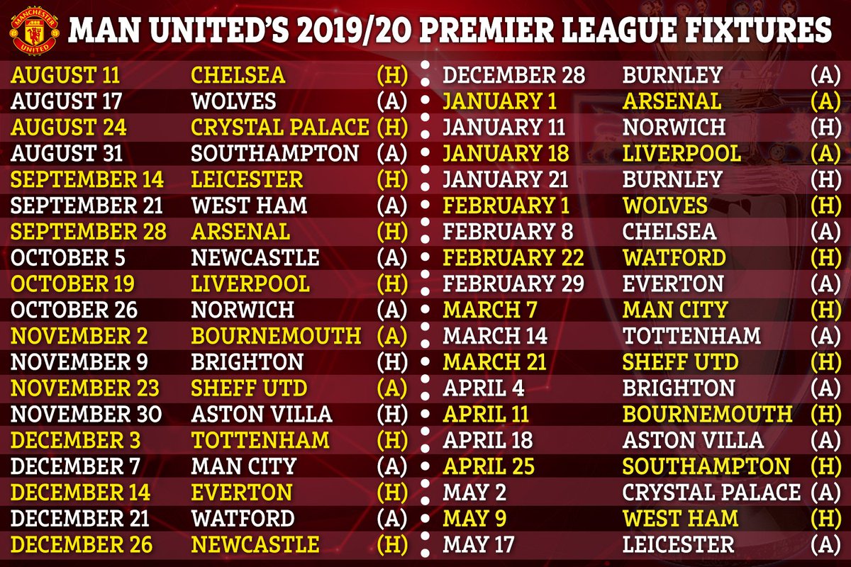 2019/20 Premier League fixtures: Full schedule for Liverpool, Man Utd & Man City | Football Talk