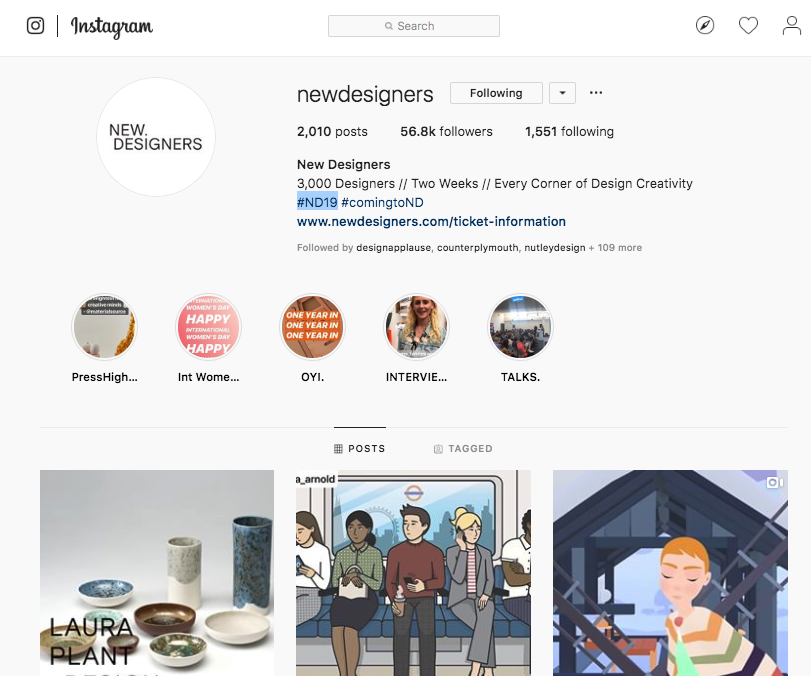 DesignWithPlym's tweet image. Hello peeps
A message to our third year students who are coming to New Designers......... its time to ramp up the social media to help get yourself noticed.  Add the tags #ND19 #comingtond to your Twitter and Instagram posts