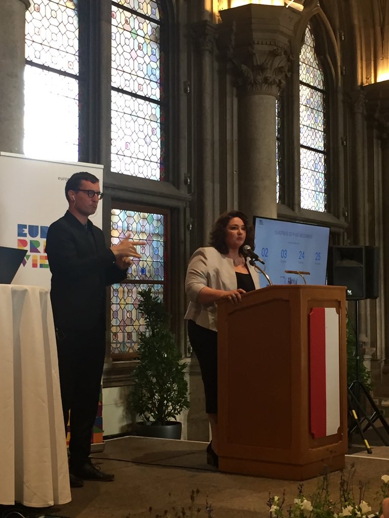 Minister <a href="/helenadalli/">Helena Dalli</a> opens the #EuroPride2019 human rights conf. with reflections on 50 years since the Stonewall riots, and the need to listen to #LGBTIQ civil society &amp; individuals, while acting decisively at all levels of gov.t: municipal, national, <a href="/EU_Justice/">EU Justice</a>, <a href="/coe/">Council of Europe</a> &amp; #UN.