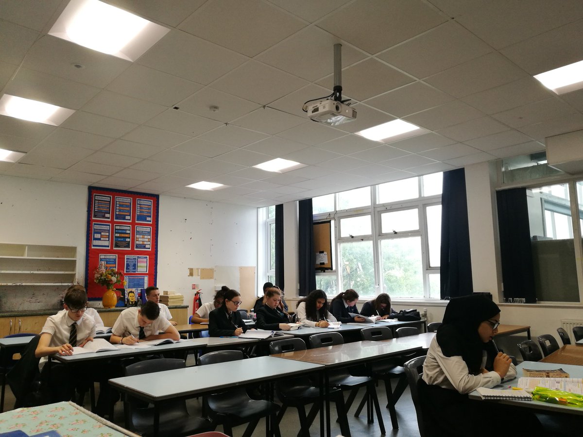 WHSJ7's tweet photo. This is what form time looks like every morning with the hard working, conscientious pupils in 10Mc. These pupils have worked hard and revised for every exam so far, you are doing @willowshigh proud! Keep it up, one more to go!! #revision #highexpectations #Believe #achieve https://t.co/h1Xlw02Hr5