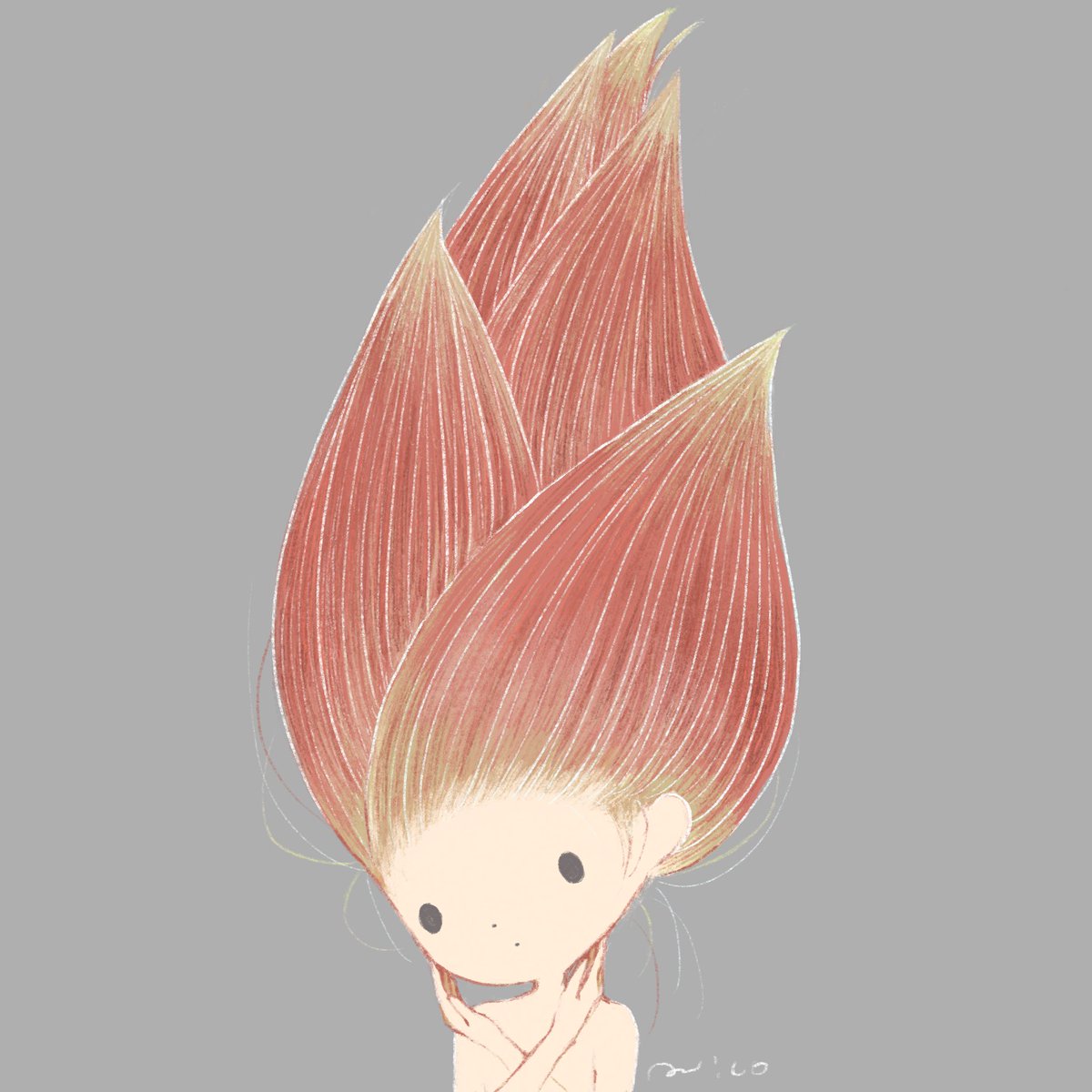 Myoga いいみょうがの日 Paricoのイラスト