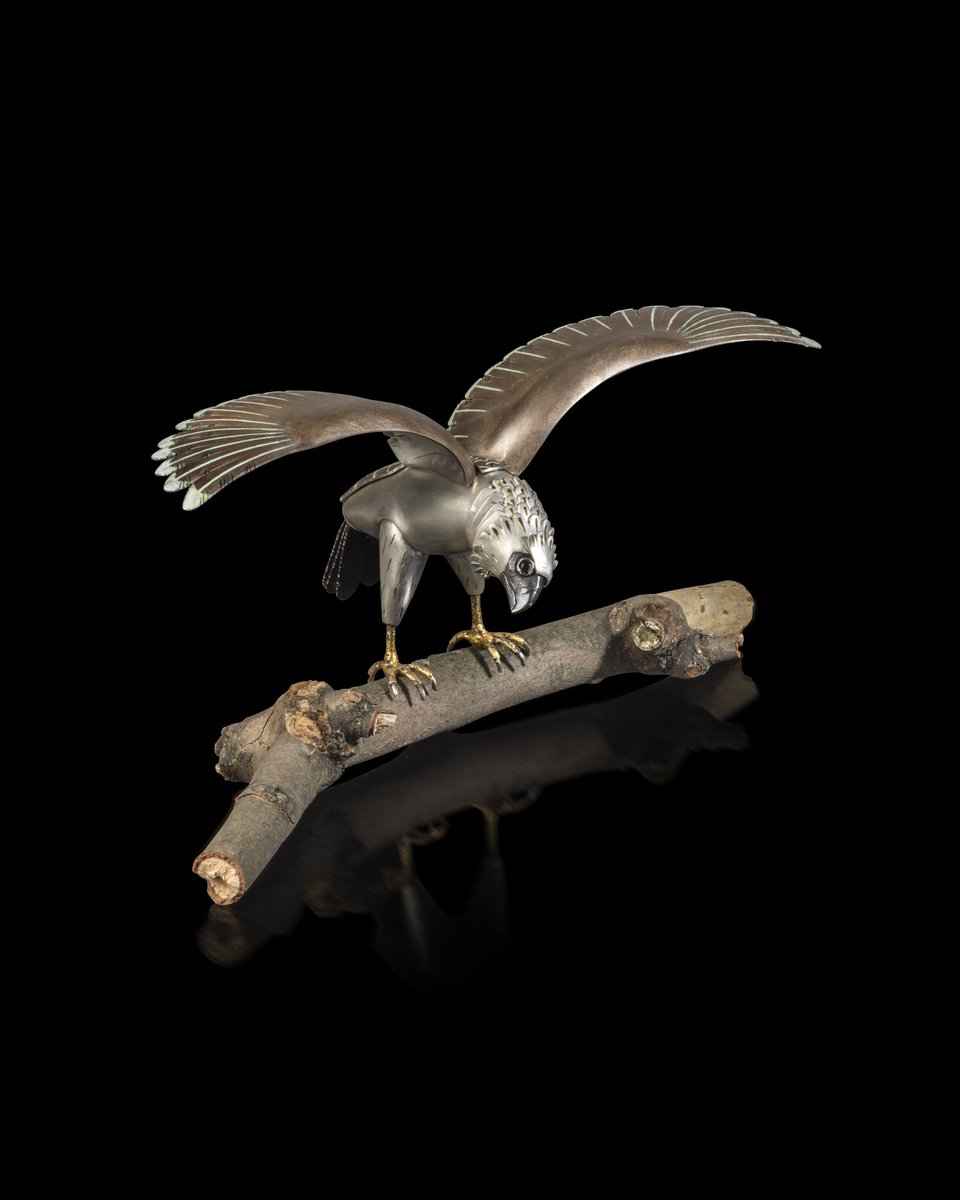 GoldsmithsCo's tweet photo. #ExhibitoroftheDay @crietan Rie Taniguchi's silver sculptures and jewellery are influenced by environment, wildlife, folk tales and myths. 

See Rie in Week Two, stand 8. 

Tickets now on sale: https://t.co/Z1OEwcnKNG 

#GoldsmithsFair #Silver #Jewellery #ContemporarySilver https://t.co/DFgvzx4ngE