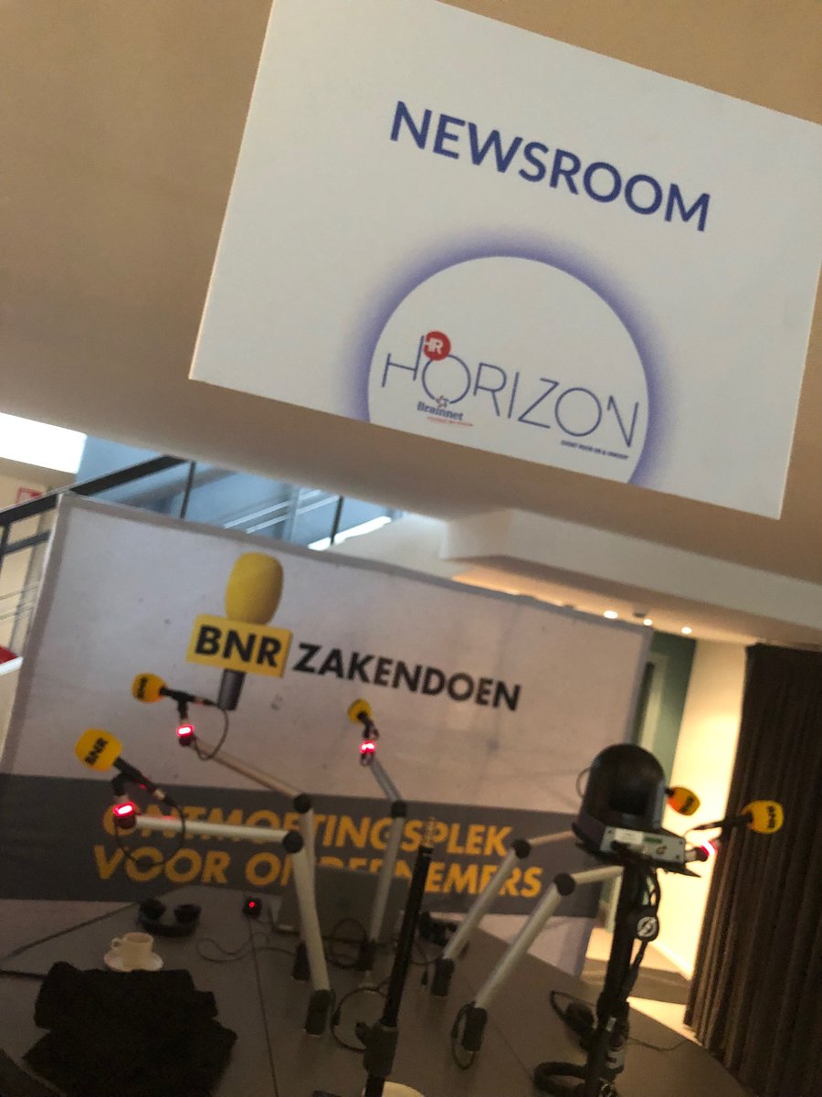 SjorsFrohlich's tweet photo. Bij HR Horizon in Bussum. Straks ⁦@BNRzaken⁩ live. ⁦@BrainnetBV⁩ #BNRTalentenjacht https://t.co/JLsWjFYtyv
