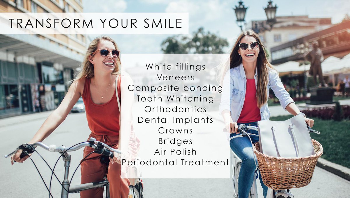 NG18Dentist's tweet photo. We offer a range of different treatments:
✨General Dentistry
✨Cosmetic Dentitry
✨Restorative Dentistry   

Want the confidence to smile?

Call us on 01623 629359 to book your appointment! 
https://t.co/Uztu9HhBUJ https://t.co/67IqUoIChv