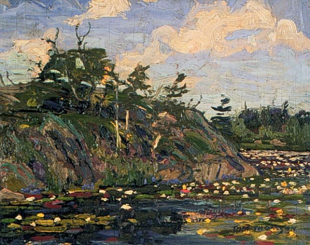 TTLastSpring's tweet photo. 1914 The Lily Pond #tt1914 https://t.co/4vdFVQiwsc