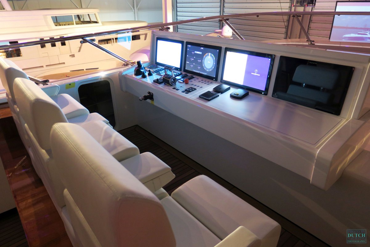 Dutchyachting's tweet photo. Perhaps you remember the #GuidodeGroot designed 32m/ 104’1” #RaisedPilothouse #Jangada which we visited at #VanderValk’s Experience Event today exactly two months ago. Photos by Photography-Gerrit Bouma & @DutchYachting. https://t.co/QLzJ6xGLYe