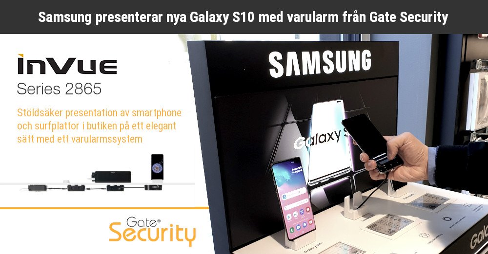 GateSecurityAB's tweet image. Samsung presenterar nya Galaxy S10 med varularm från Gate Security gate-security-ab.mynewsdesk.com/pressreleases/…