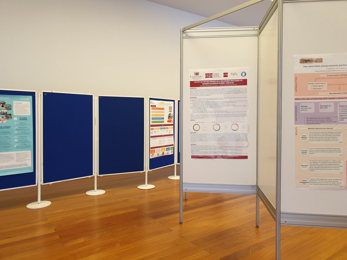 CRIIP_UP's tweet photo. Nous présentons 2 posters à l'#EuroSoTL19 sur l'amélioration de la communication pédagogique dans le but de favoriser la prise de notes des étudiants et sur le développement professionnel des enseignants du supérieur en France. @eurosotl19 https://t.co/Q8dmpQQ4Hx