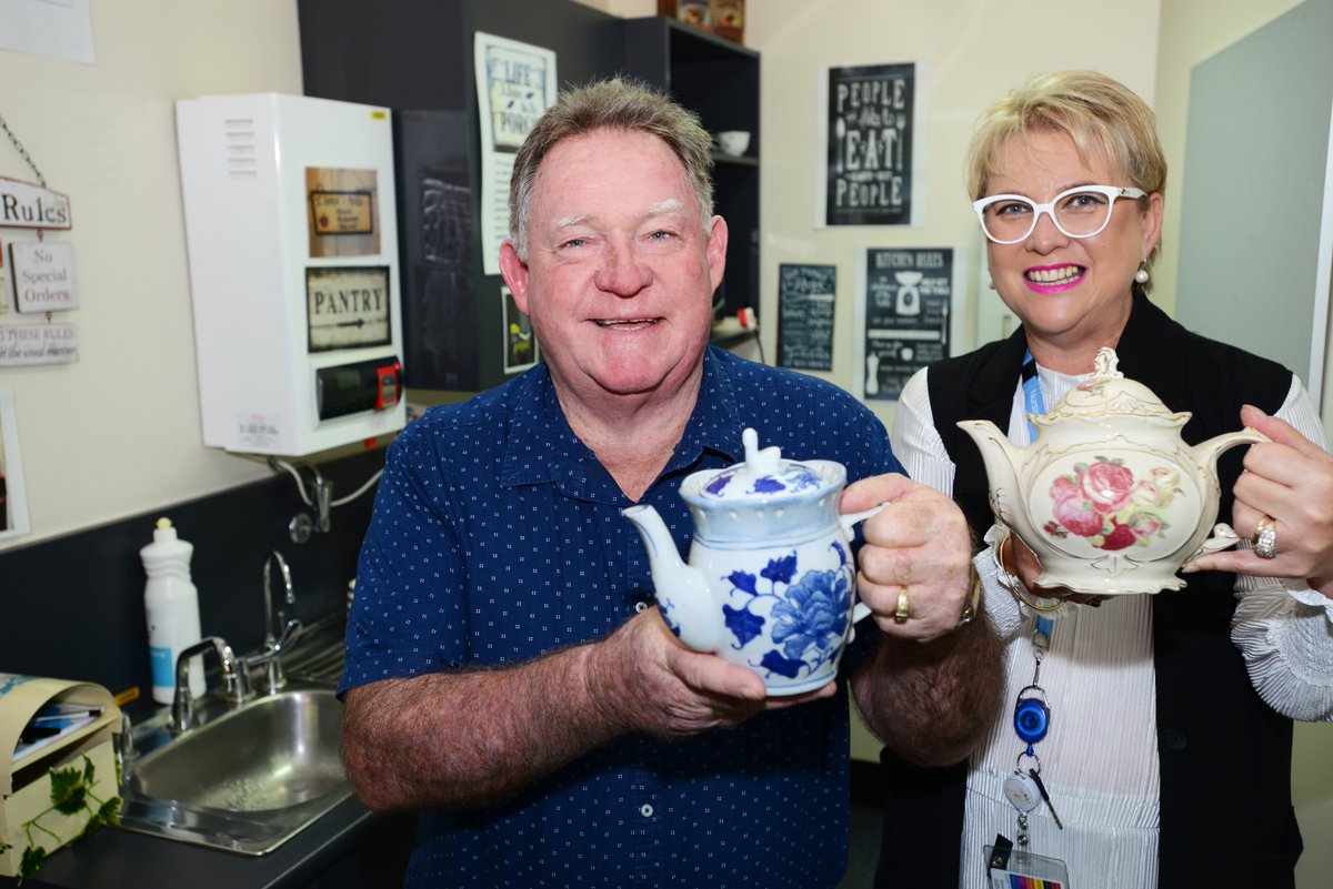 The PAH #Cancer Services team have been busy creating the Patient and Family Kitchen, an #oasis for #outpatients to put their feet up and enjoy a cup of tea in between treatments!